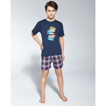 Dětská móda Chlapecké pyžamo Cornette krátký rukáv 790 Velikost_deti: 146/152, Vzor: 7900123