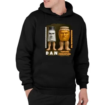 Žertovný předmět Dan i Tuntung Perkuntung - Italian Brainrot - solnička a sklenice medu - pánská mikina s potiskem- Tričkový.cz