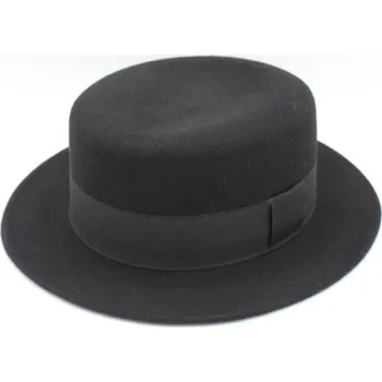 Klobouk Fiebig - Headwear since 1903 Plstěný klobouk canotier - Fiebig - Wool canotier Velikost: 56 cm