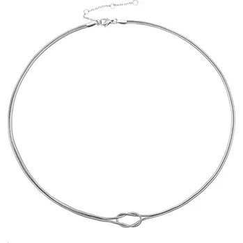 Náhrdelník Šperky4U Ocelový náhrdelník uzel - OPD0355