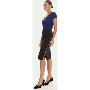 Dámská sukně Rinascimento Pouzdrová sukně CFC0125230003 Černá Slim Fit M