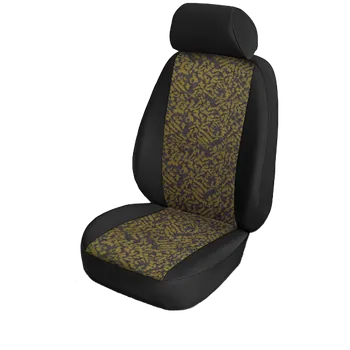 Ochranný autopotah Autopotah pro Seat Altea (2004-2015), typ 2, Adys žlutý, řidič + spolujezdec