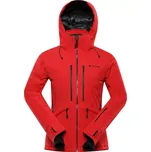 Alpine Pro Reasa Dámská lyžařská bunda s Ptx membránou LJCD653 červená XS