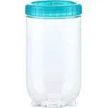 Dóza na potraviny INTERLOCK 0,5 l tyrkysová/čirá