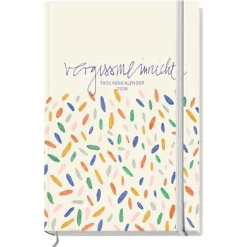 Osobní rozvoj vergissmeinnicht 2026 - Taschenkalender - Schäfer, Anja