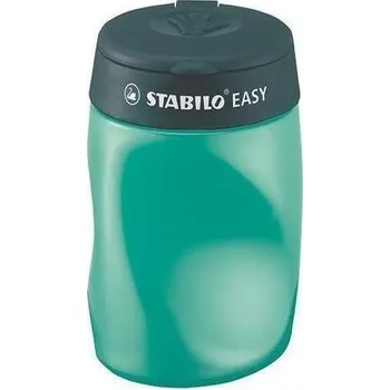 rýsovací prkno Ořezávátko STABILO EASY sharpener se zásobníkem pro leváky, petrolejové