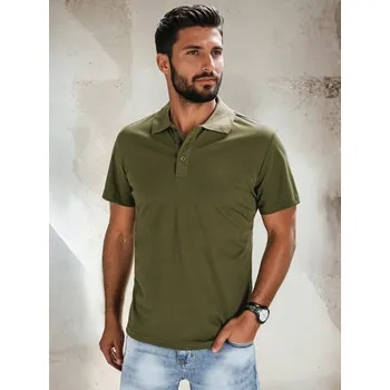 Pánská košile Tmavě zelená pánská polokošile PX0511 Velikost: 2XL