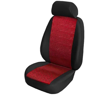 Ochranný autopotah Autopotah pro Fiat Doblo 5míst (2010-2015), typ 2, Plate červený, 5 míst