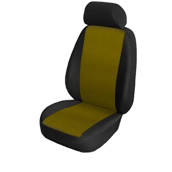 Ochranný autopotah Autopotah pro Seat Leon ST (2016), typ 2, Plate žluté, řidič + spolujezdec