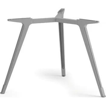 Stolová podnož B2B Partner Stolová podnož ZEN, 1036 x 725 mm, šedostříbrná