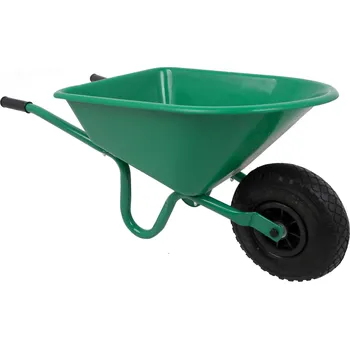 Kolečko Kolečko dětské KINDER zelené, pvc korba