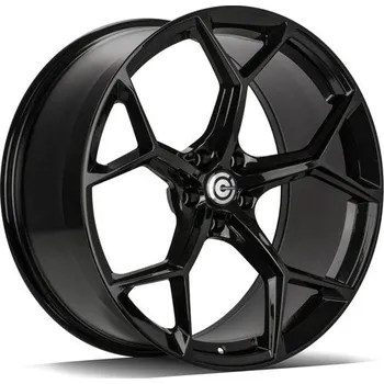 Alu kolo Carbonado Alu Kola Carbonado FANCY 9.5x21 5x112 ET25 Black Glossy 66.6