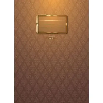 Set školních potřeb Sešit Premium hnědá tapeta A4 - Sešity