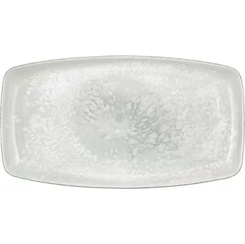 Talíř Mělký hamburgerový talíř Bauscher Smart délka 36,2 cm, dekor Salt