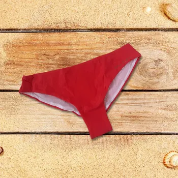 Dámské plavky Spodní díl plavek BA106 červený - Selmark M