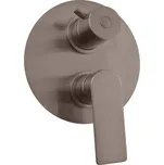 BESTECO Podomítková Baterie Metal Grey se 3 Výstupy Lux Design Barva: kartáčovaná