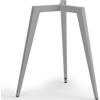 B2B Partner Stolová podnož VIBE, 668 x 725 mm, šedostříbrná