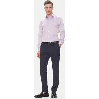 Oblečení a móda Calvin Klein Košile LV019EU035 Růžová Slim Fit 43