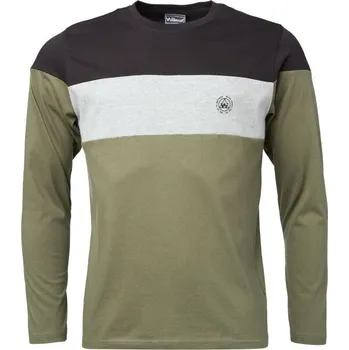 Pánské tričko Pánské triko Willard SUNAK 3XL Khaki, Černá, Bílá