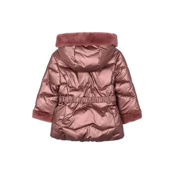 Dětská móda Mayoral Zimní bunda 4448 Hnědá Regular Fit 10Y