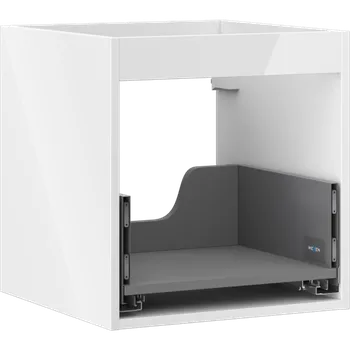 Koupelnový nábytek Mexen Box-A korpus skříňky pod umyvadlo 45 cm, 1 zásuvka, bílý lesk - 91AX0-0450-470-1-00 Korpusy skříněk