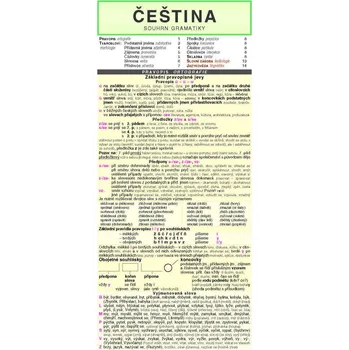 ČEŠTINA souhrn gramatiky