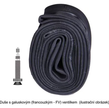 Duše na kolo duše 559 GAL barum/CST 26x1,75-2,125 DLOUHÝ gal.ventilek 48mm