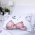 Povlečení Jerry Fabrics Medvídek Ribbon Baby 100 x 135 cm, 40 x 60 cm zipový uzávěr