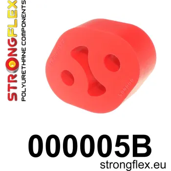 Silentblok nápravy 000005B: Strongflex Držák výfuku 41mm 10mm