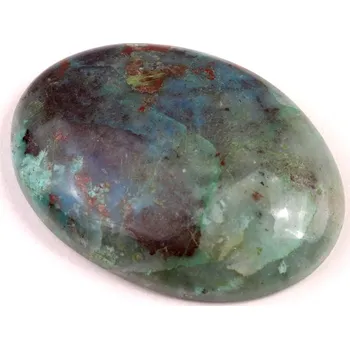 Sběratelství Kabošon Crystal Chrysocolla č.5328 (40x29x8mm)