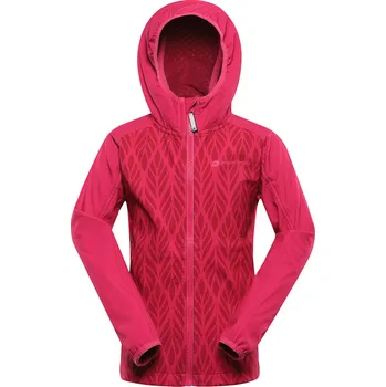 Chlapecká bunda Alpine Pro Ezoro Dětská softshellová bunda KJCD333 cabaret 140-146
