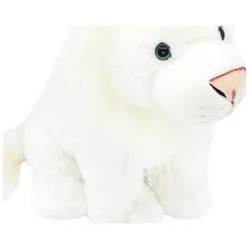 plyšák Plyšový lev bílý 30 cm - plyšové hračky