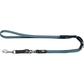 Vodítko pro psa HUNTER WOLMAR nastavitelné vodítko - kouřově modrá/černá 16/200 Hunter