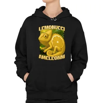 Žertovný předmět Lemonucci Ameleonni - Italian Brainrot - chameleon citron - dámská mikina s potiskem- Tričkový.cz