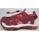 Alpine Pro Lamego Dětské letní sandále KBTA374 paprikově červená 34