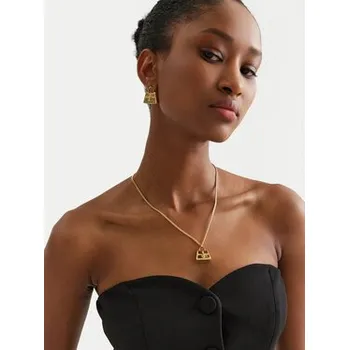 Náhrdelník Marc Jacobs Náhrdelník The St. Marc Cuban-Link Chain Necklace 2F3JNC001J37 Zlatá OS