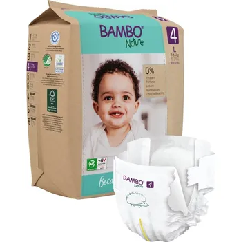 Plenkové kalhoty ABENA International A/S Bambo Nature 4, 7-14 kg, paper bag