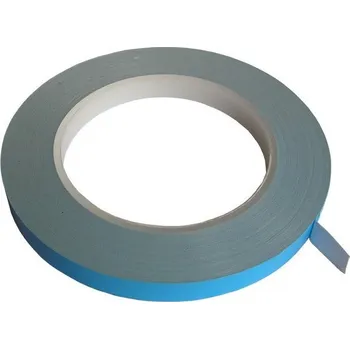 Lepicí páska Lepící páska silikonová teplovodivá samolepící oboustranná, šíře 5.0mm, síla 0.15mm, návin 50m, JB