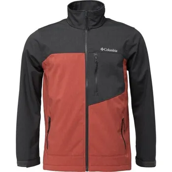 Pánská softshellová bunda Pánská softshell bunda Columbia CRUISER VALLEY SOFTSHELL S Tmavě šedá, Oranžová, Bílá