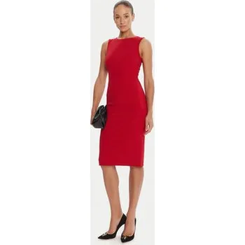 Oblečení a móda Marciano Guess Koktejlové šaty 5YGK30 7160A Červená Slim Fit 36