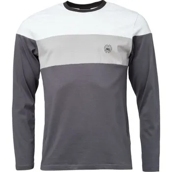 Pánské triko Willard SUNAK 3XL Tmavě šedá, Bílá, Šedá