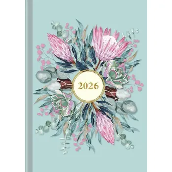 Diář Praktik denní diář 2026 - Květy