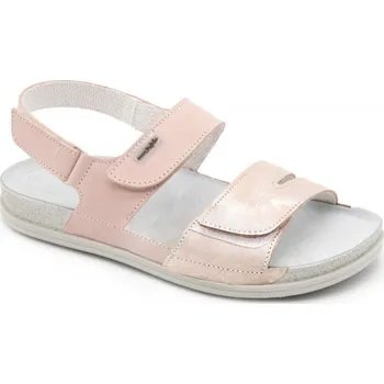 Dámská zdravotní obuv Dámské sandály Medistyle Galina 4G-I25/1/P, růžové perleťové 39