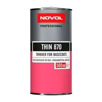 Ředidlo NOVOL THIN 870 - Ředidlo do bázových barev a laků 500ml