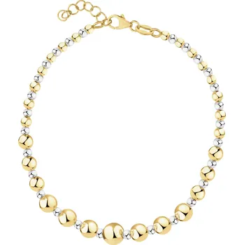 Náramek Zlatý náramek - kuličky - AP538-3010