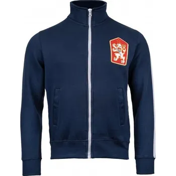 Pánská mikina Mikina retro ČSSR s pruhem MODRÁ vel. 3XL (Mikina retro ČSSR s pruhem MODRÁ vel. 3XL)