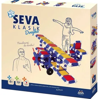 Stavebnice Seva SEVA KLASIK Dvojka polytechnická STAVEBNICE 366 dílků 2