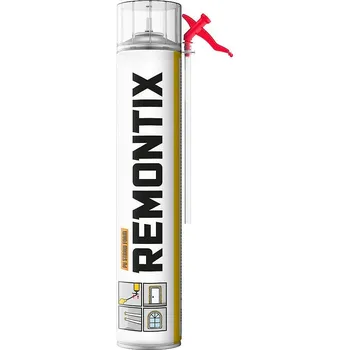 Montážní pěna PU pěna montážní REMONTIX krémová, 700ml