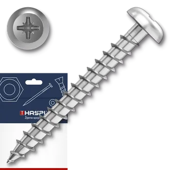 Vrut Vrut univerzální 3,0x12 PHH PZ1 ZB závit celý půlkul. hlava sáček-50ks