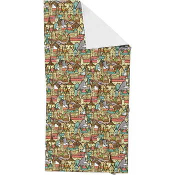 Rychleschnoucí osuška 130x80 I love Slovakia